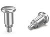 Justierbolzen D-18mm d2-M10x1,0mm SW-10 d1-6mm, INOX