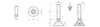 Stopka ruchoma D-60mm M16 x 70mm