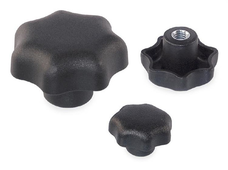 Sterngriff mit Gewindebuchse D-50mm, H-32mm, M10, DIN6336 Duroplast