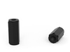Tulejka dystansowa z tworzywa d1=d2-M3 L-7mm SW-6, kolor czarny