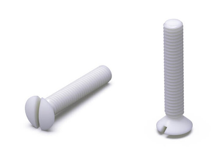 Lens head countersunk slotted screw M6 x 100mm, similar to DIN EN ISO 2010 (DIN 964)