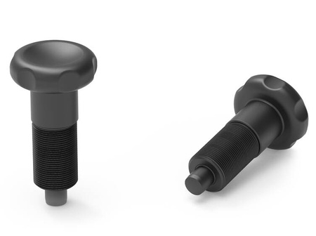 Trzpień ustalający D-27mm d2-M12x1,5mm d1-6mm