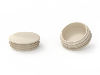 Krytka pro kruhové profily D-23mm, 1,0mm-2,5mm, RAL1013