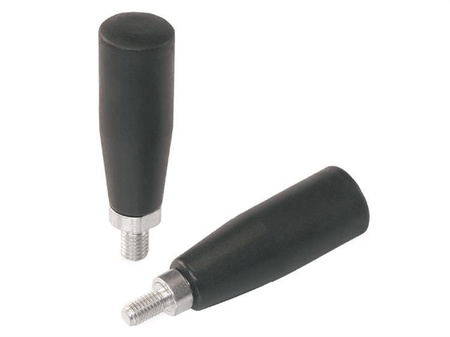 Drehgriff mit Gewindestift D-28mm H-90mm M10 x 15mm