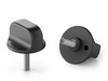 Knob with threaded spindle D-25mm M6 x 30mm