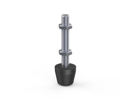 Rubber set screw, M4x30