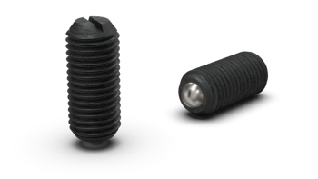 Threaded ball plunger with high spring force H-16mm d1-M8