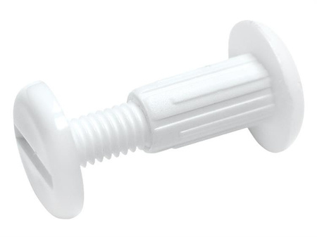 Clip D-15mm L2-15mm M6, color white