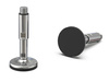 Verstellbarer Fuß, hygienisch, rutschfest, D-150mm, M30 x 200mm