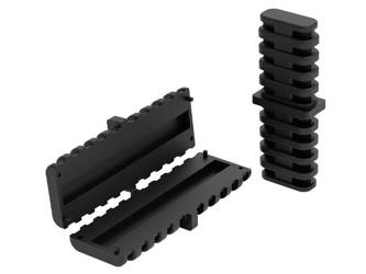 Simple connector for rectangular profiles A-60mm B-40mm 1.5mm