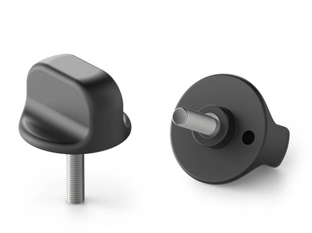Otočný knoflík s závitovým čepem D-40mm M8 x 40mm