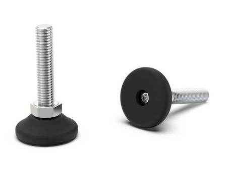 Stopka nastawna obrotowa D-38mm M10 x 30mm