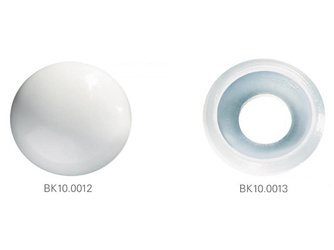 Montagerosette D-12,0mm d-6,0mm H-8,8mm für Abdeckkappe (10.0012)