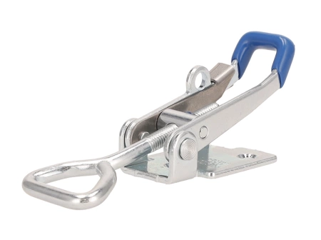 Tension latch with opening lock, galvanized steel
