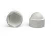 Protective cap M6 SW-10 for hexagonal screws and nuts, RAL9016 (white) LD-PE