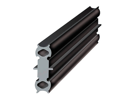 Seal for covers and doors EPDM, H-28 mm, 40 m