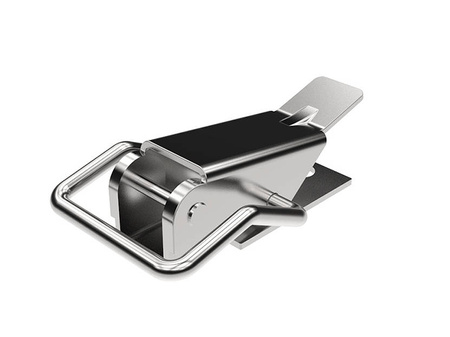 Hakenverschluss mit Löchern, Typ A, verzinkter Stahl