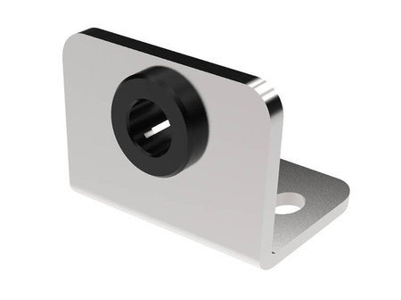 Round bolt guide 10 mm, A-15 mm