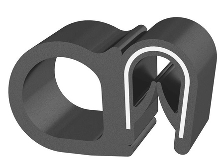 PVC/EPDM-Kantenschutzdichtung, Seitendichtung, 1,0-4,0 mm, 50 m