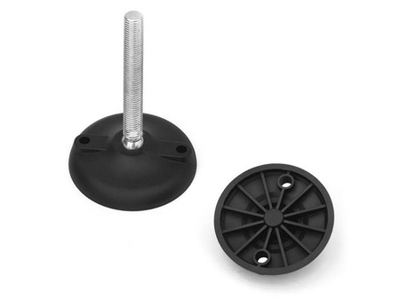 Beweglicher Fuß mit Montagelöchern D-105mm M20 x 130mm R-15mm