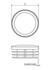 End cap for round profiles D-38mm - IRA