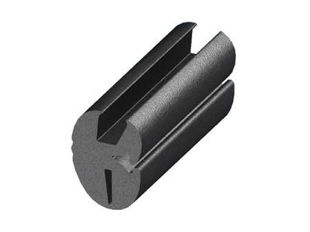 Seal for connecting glass panels, type H, EPDM, 5-2-7.5, 15m