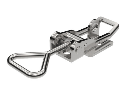 Spannverschluss mit Löchern, Typ B, Edelstahl