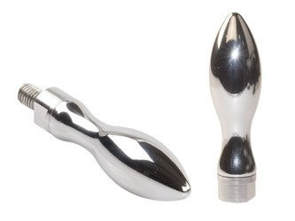 Steel rotating handle, chrome-plated D-16mm H-63mm M6 x 10mm