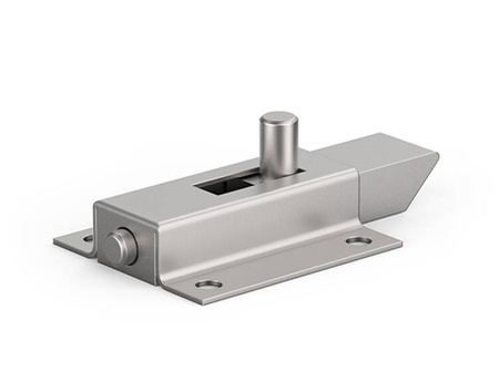 Spring latch with handle, fixed top, for 7.8mm screws GD-Zn