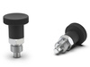 Fixierstift D-25mm d2-M12x1,5mm SW-17 d1-6mm, INOX