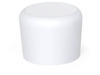 PE pipe cap d-6mm h-11mm, natural color