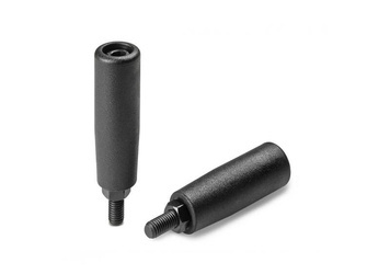 Otočná rukojeť se šroubem a ocelovou matkou zinkovanou D-25mm H-78mm M10 x 15mm