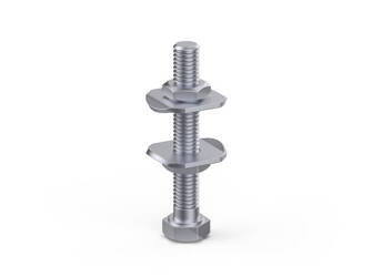 Sechskantschraube DIN 933, M5x35