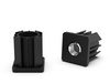 Threaded sleeve cap for square profiles A-30mm h-27mm M8