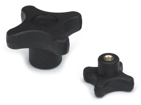 Křížový knoflík s závitovou pouzdrem D-50mm M6