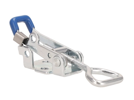 Tension latch with opening lock, galvanized steel