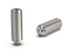 Threaded latch with pin and internal hex H-40mm, d1-M20, INOX