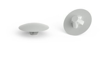 Kołpak maskujący do wkrętów typu Pozidrive 2 D-12,0mm, RAL9003