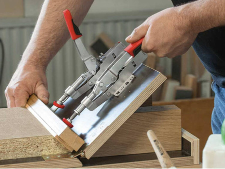 Horizontaler verstellbarer Schubspanner, Öffnung 35 mm, Verstellung 13 mm, 2500 N