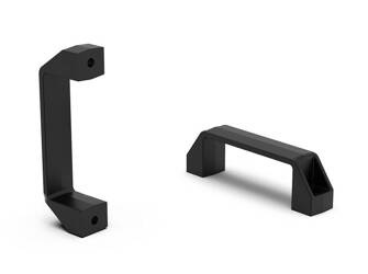 Bow handle with through holes for hexagonal screws DIN 933 / DIN 931 L-137mm I-117mm