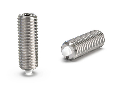 Západka se závitem s plastovým hřídelem a vnitřním šestihranem H-32mm, d1-M16