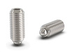 Wkręt dociskowy M6 x 26mm z kulką, INOX