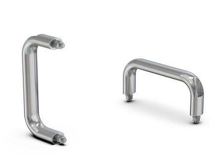 Aluminium-Bügelgriff mit M6 x 30 Gewindebuchsen, I - 128