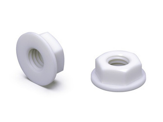 Hexagonal flange nut D-17mm SW-13mm M8