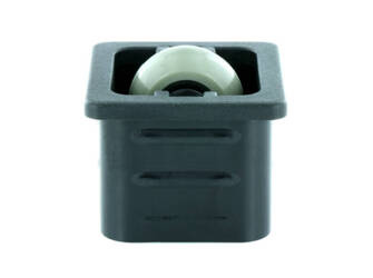 Recessed wheel for square profiles A-35mm g-2mm D1-20mm