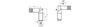 Feststellstift D-37mm d2-M20x1,5mm d1-8mm mit Hebel, INOX
