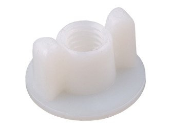 M8 wing nut with flange