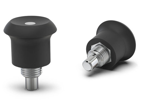 MINI locating pin without lock D-21mm d2-M8x0.75mm d1-4mm SW-10