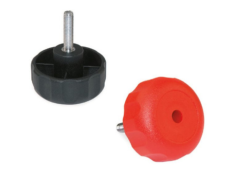 Knopf mit Gewindestift D-60mm M8 x 20mm