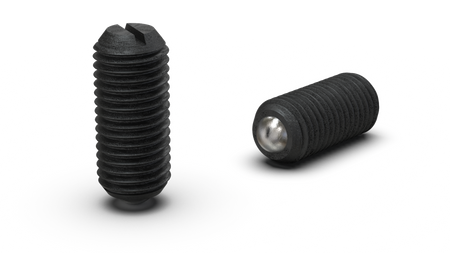 Gewindeschnapper mit hoher Anpresskraft und Kugel H-9mm d1-M4